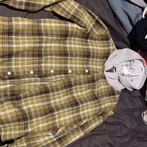 Light Flannel Jacket size small